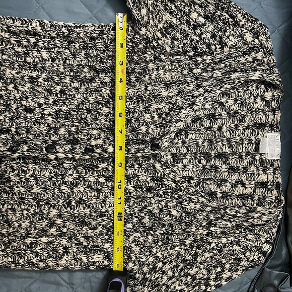 Moda International Marled Knit Button-Front Cardigan - Picture 7 of 7